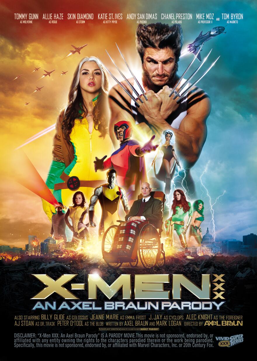 X-Men XXX: An Axel Braun Parody (2014) (Split Scenes) [Vivid Comix]