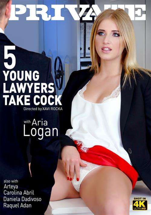 5 Young Lawyers Take Cock